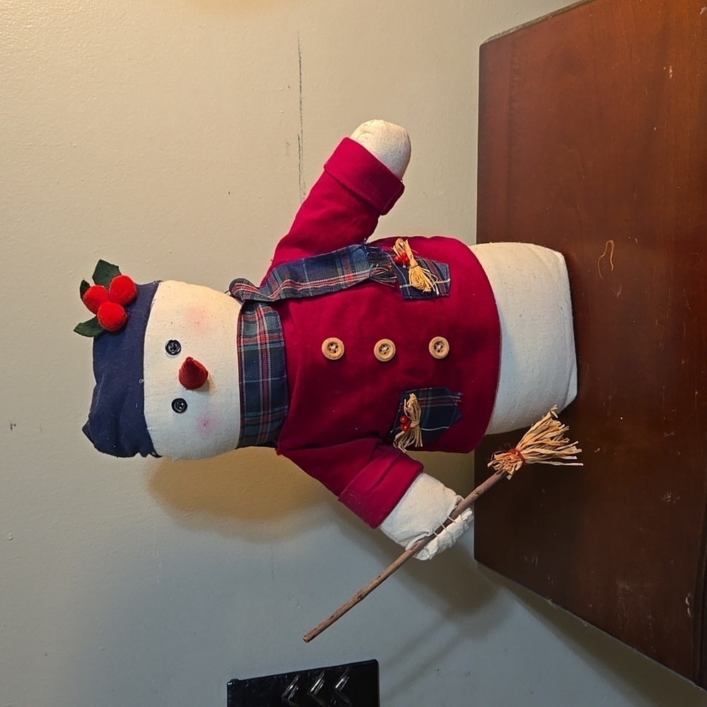 Target Weighted Fabric Winter Christmas Snowman
